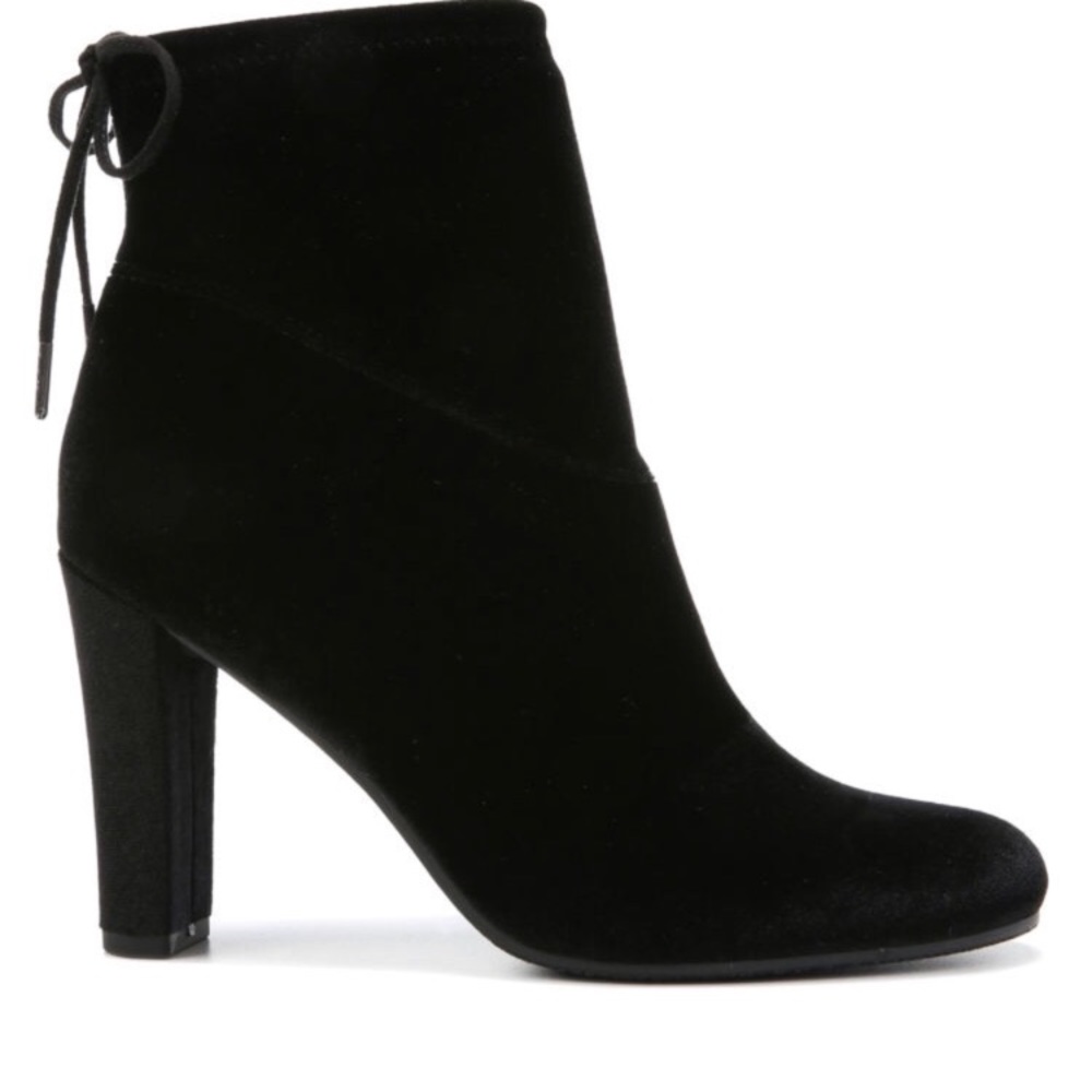 Libby Edelman Justine Velvet Boots worn once
